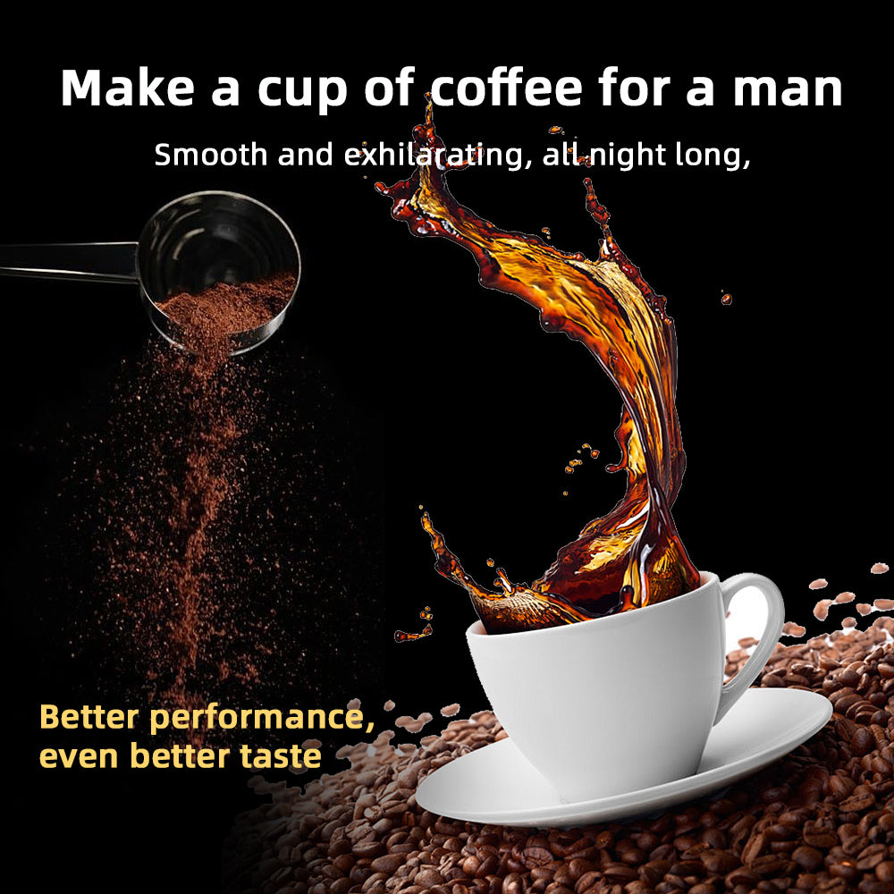 OEM ODM Wholesale Private Label Custom Men's Energy Coffee Male Enhancement Energy Boost Vitality Stamina Herbal Drink Male Performance Immune Support NSF HALAL COA GMP Certified