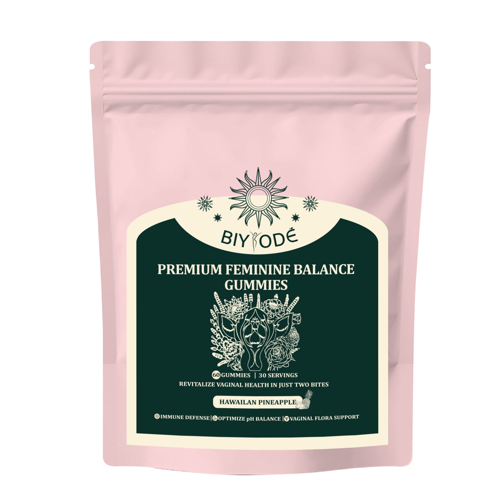 Factory Ready Stock Wholesale OEM ODM Custom Vaginal Vitamin Healthy Vaginal Flora Feminine Balance Gummies For Digestive And Immune Enhancement