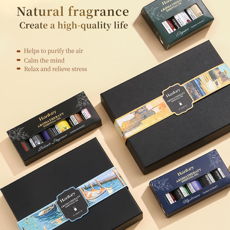 Water-soluble Aromatherapy Oil Sets Of Aromatherapy Essential Oil Boxed Combination - Rswank