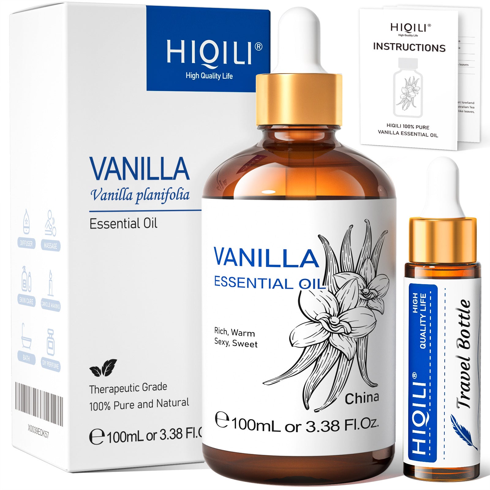 Beauty And Skin Care Single Essential Oil Plant Extract Rose Massage Oil Perfume Aromatherapy - Rswank