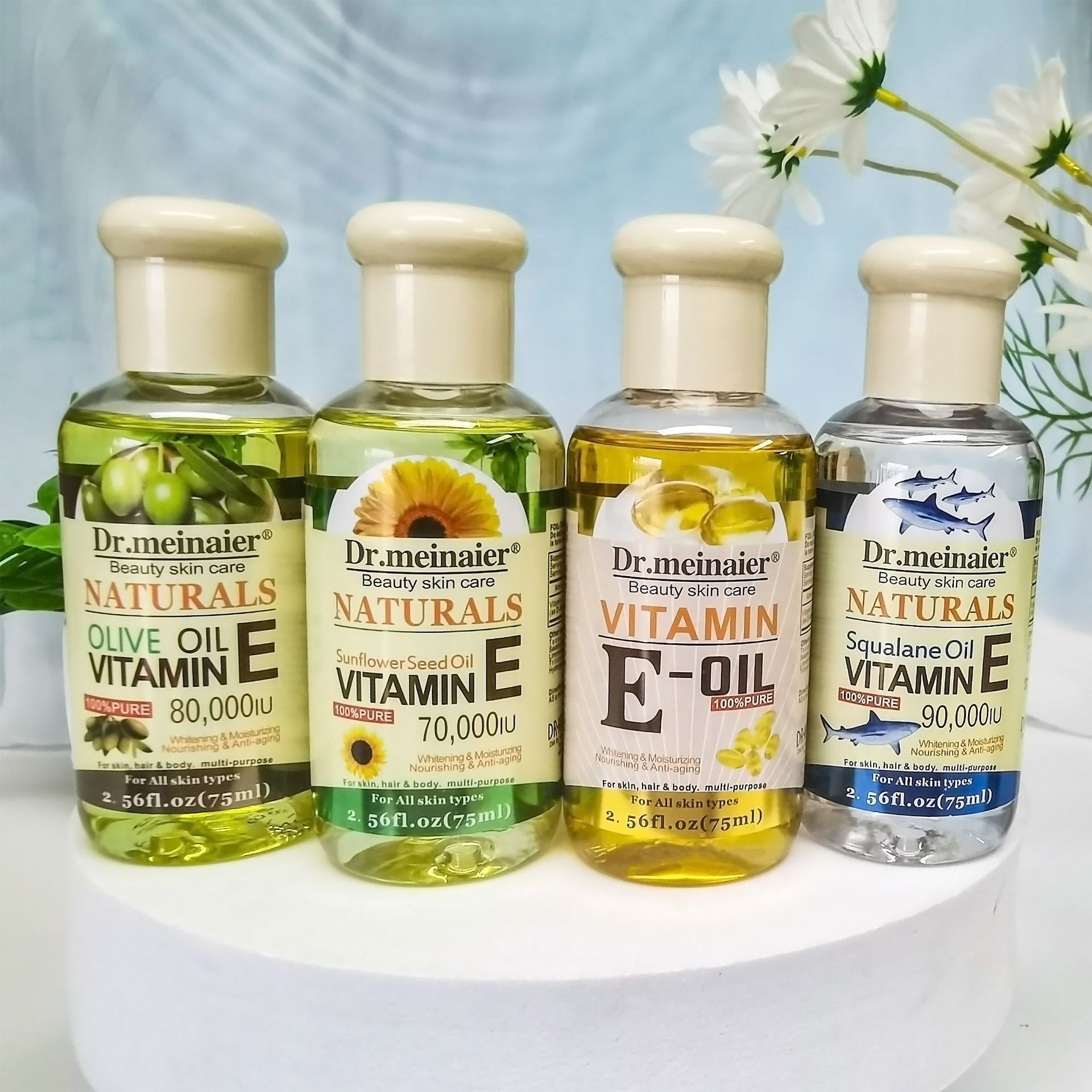 Vitamin E Synthesis Oil Facial Body Hair Care Essential Oil Natural Moisturizing Vegetable - Rswank