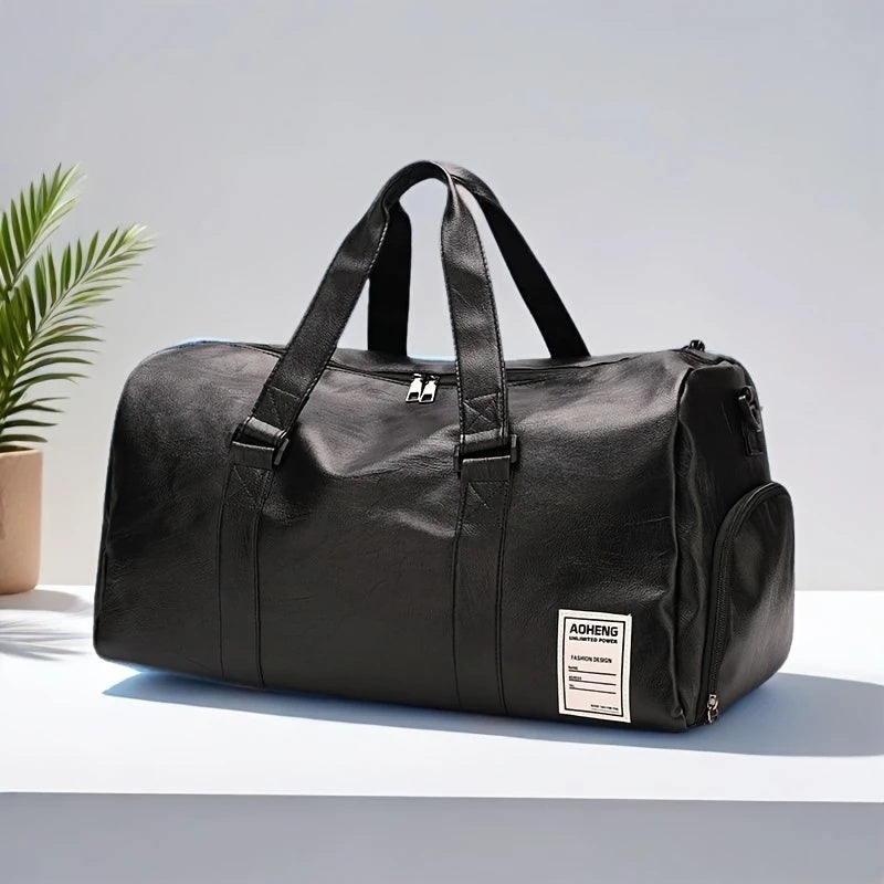 Sport Fitness Bag, Travel Bag, Black Stylish Separate Shoe Depot, Gym, Sport,