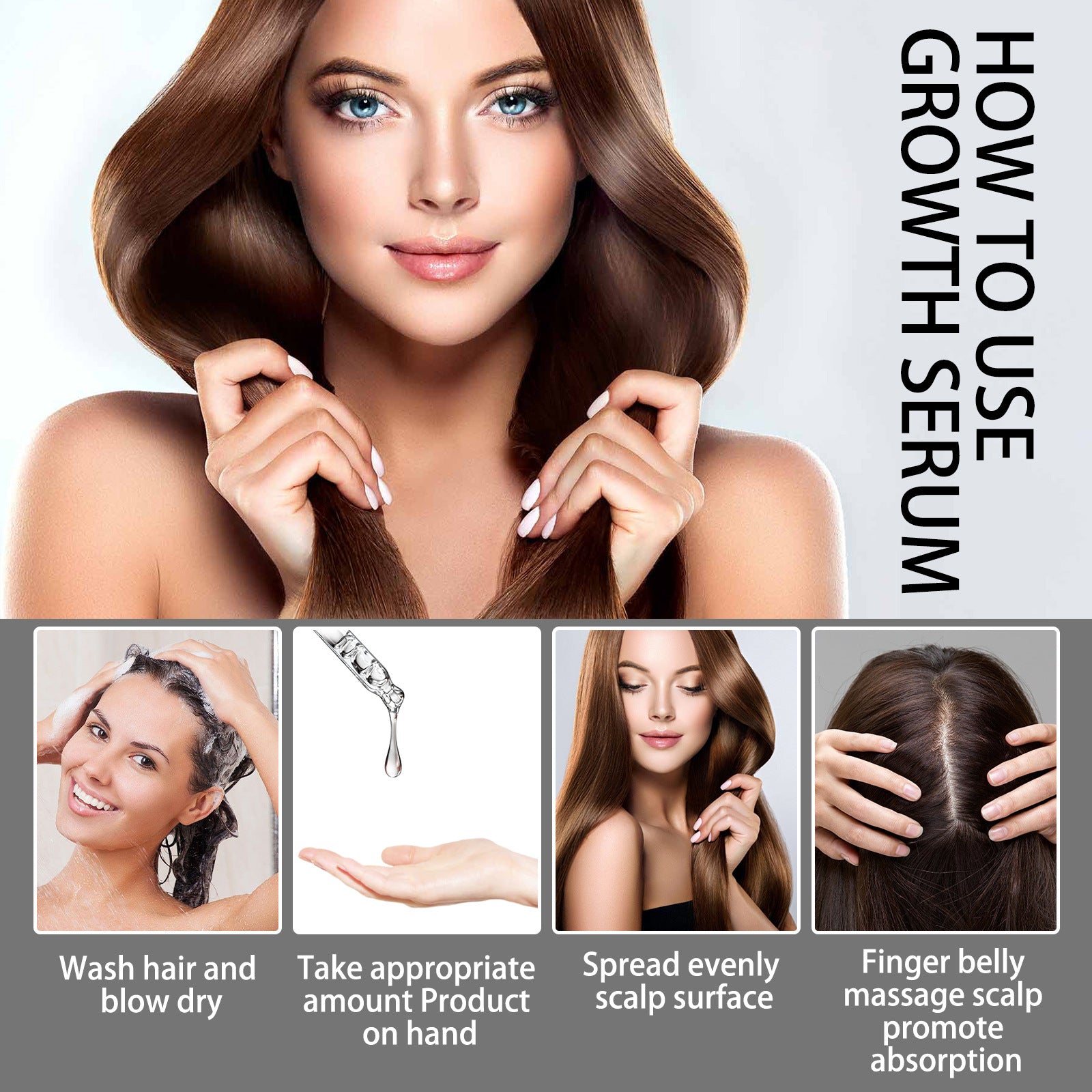 Hair Growth Repair Care Essential Oil - Rswank