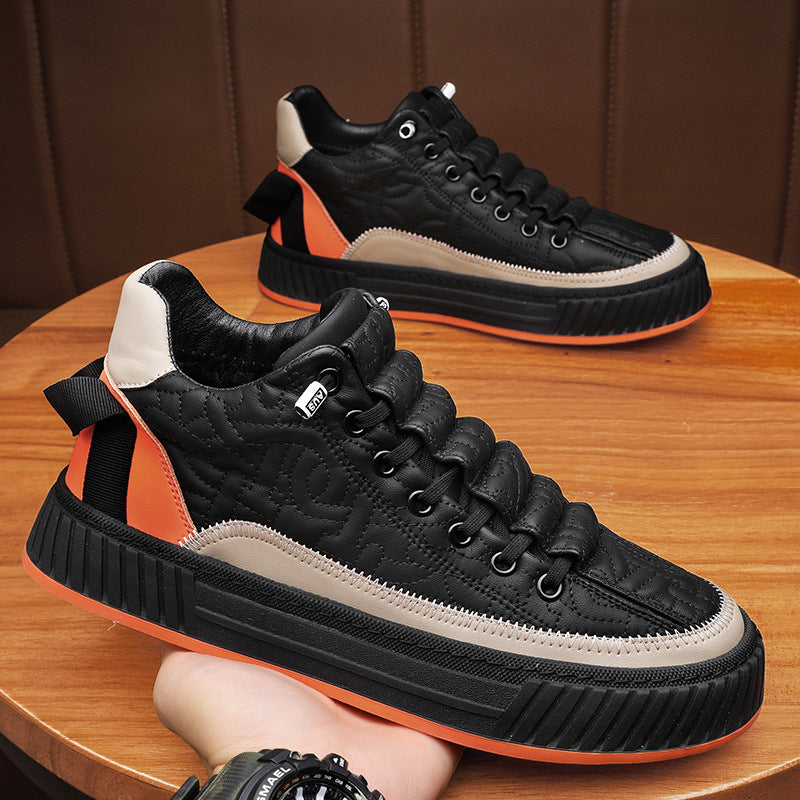 Men's Fashionable And Versatile Heightening Casual Board Shoes - Rswank