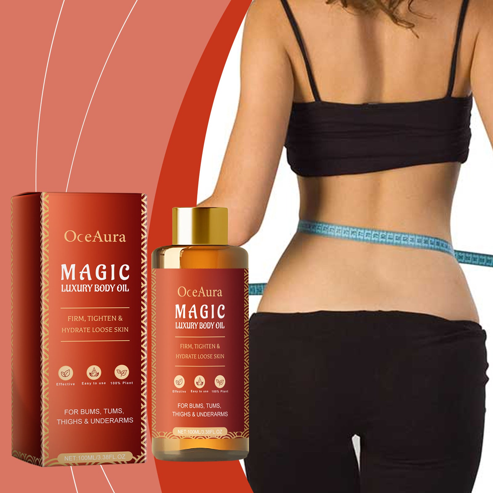 Body Moisturizing Skin Oil Hydrating - Rswank
