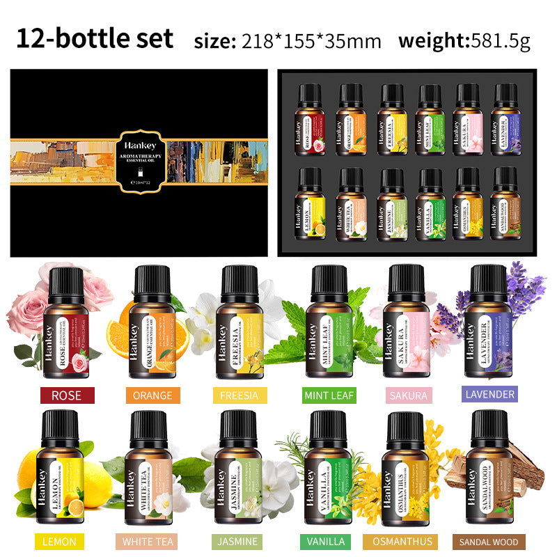 Water-soluble Aromatherapy Oil Sets Of Aromatherapy Essential Oil Boxed Combination - Rswank
