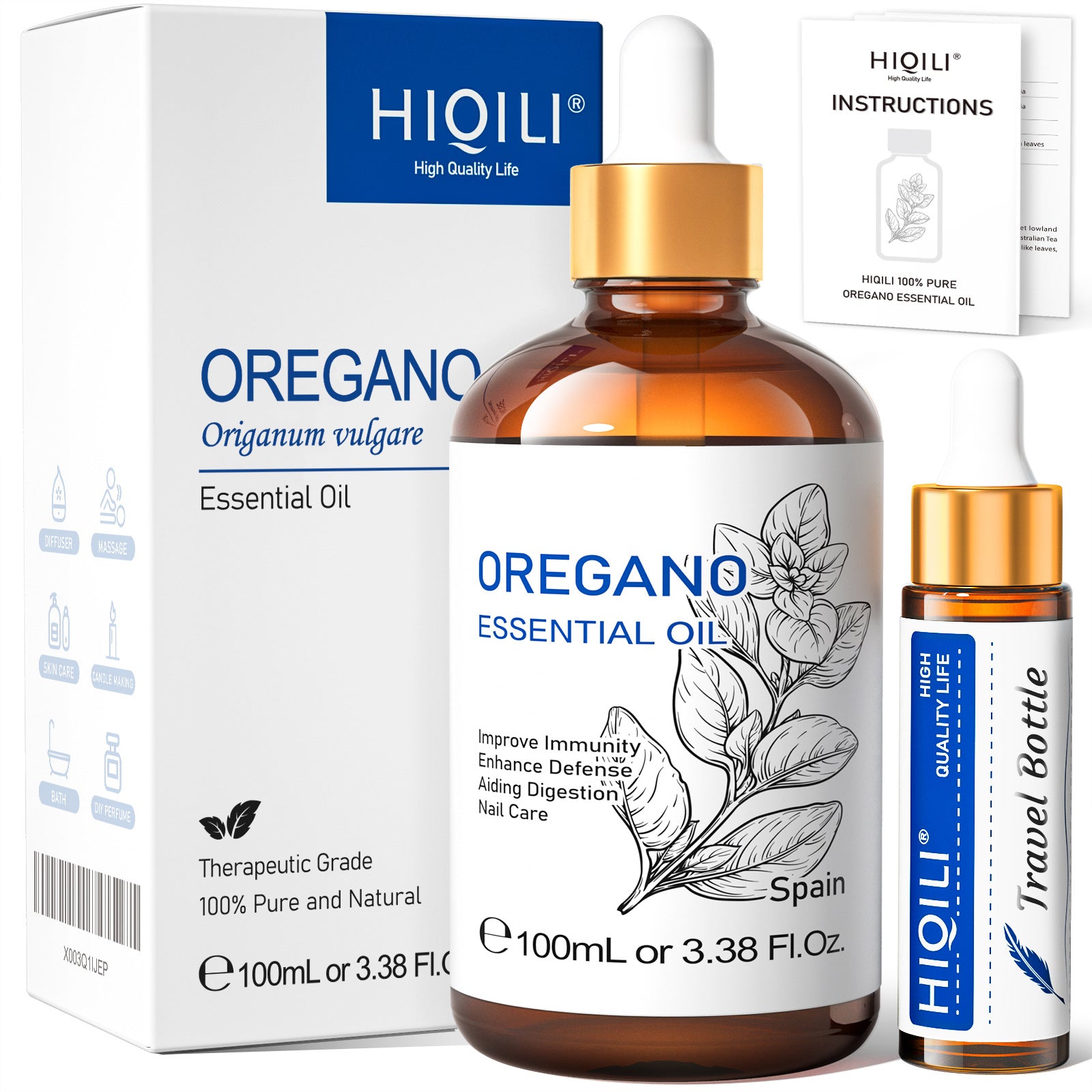 Beauty And Skin Care Single Essential Oil Plant Extract Rose Massage Oil Perfume Aromatherapy - Rswank