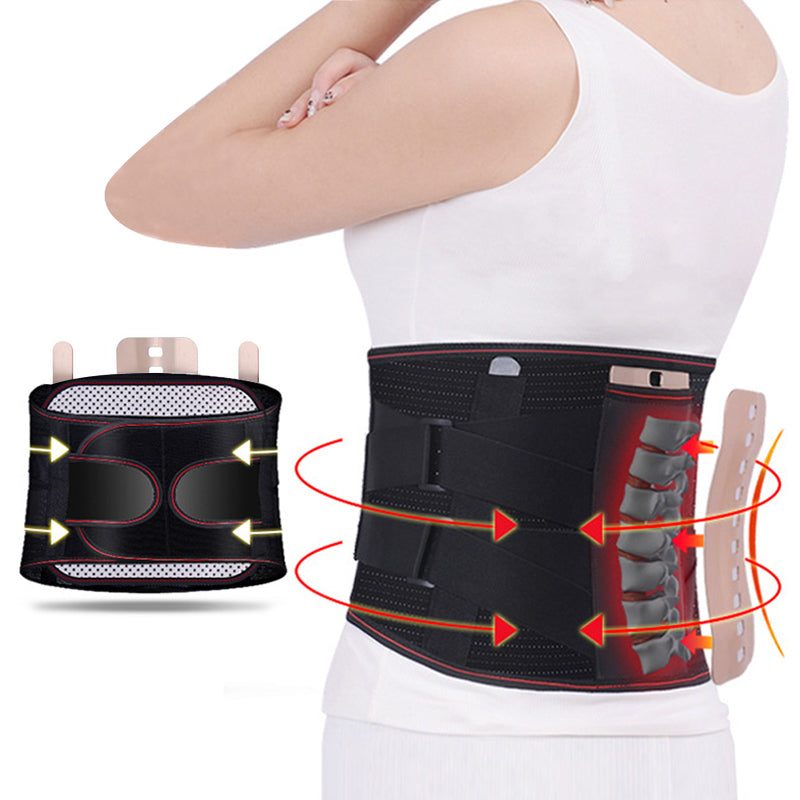 Self heating waist support Rswank