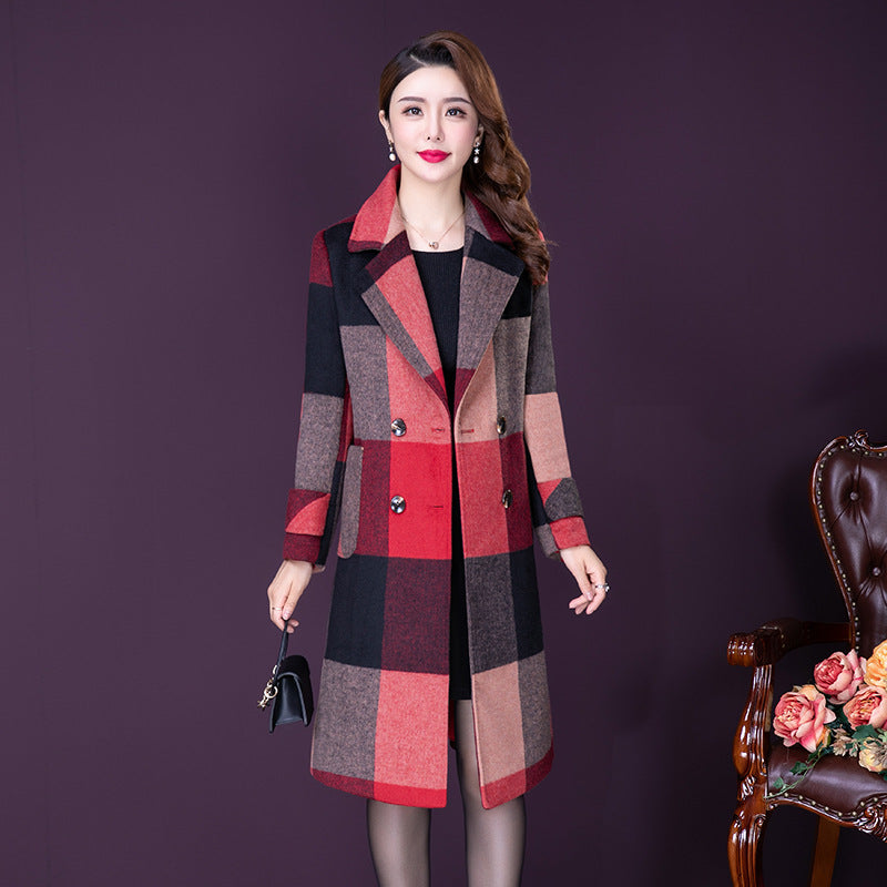 Factory direct 2021 new winter dress foreign high-end texture Rswank