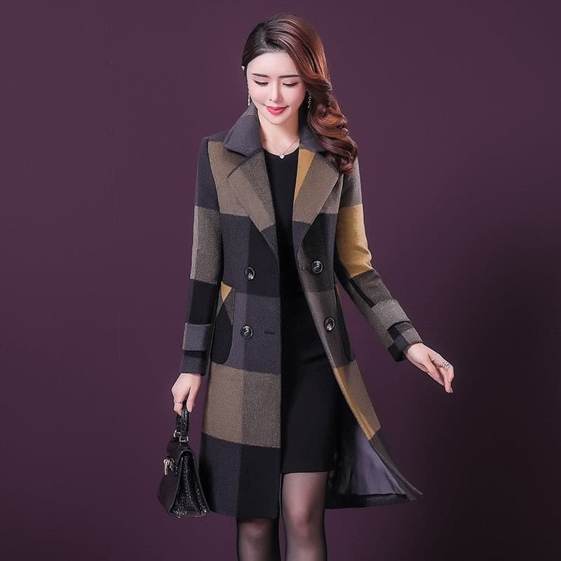 Factory direct 2021 new winter dress foreign high-end texture Rswank