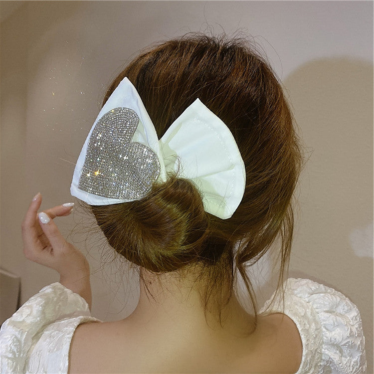 Elegant Women Deft Bun Hair Bands Crystal Magic Headband French Twist Make Easy To Use Hairpin Braider Maker Hair Accessories Rswank