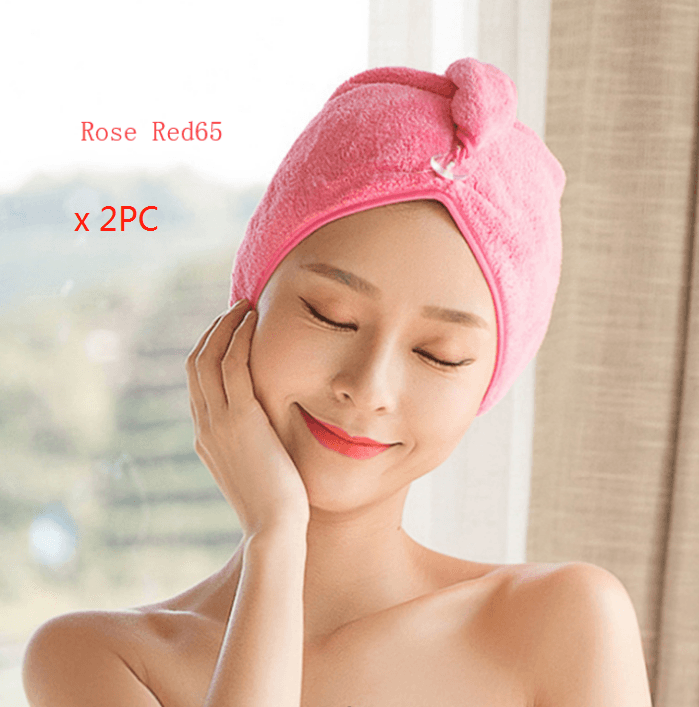 Women's Hair Dryer Cap, Absorbent Dry Hair Towel Rswank