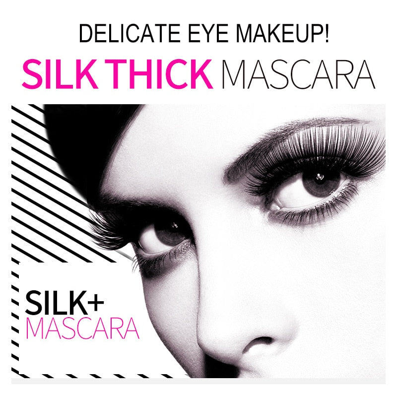 BIOAQUA 3D Fiber Makeup mascara Lengthening eyelashes Volume Express Maquiagem Eyelash Brand 2 in 1 Rswank