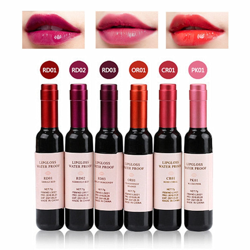 New Arrival Wine Red Korean Style Lip Tint Baby Pink Lip For Women Rswank