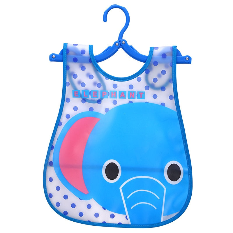 VDOGRIR 2021 New Baby Waterproof Bibs Waterproof Long Sleeve Scarf Kids Children Baby Toddler Feeding Drawing Cute Cartoon Bibs Rswank