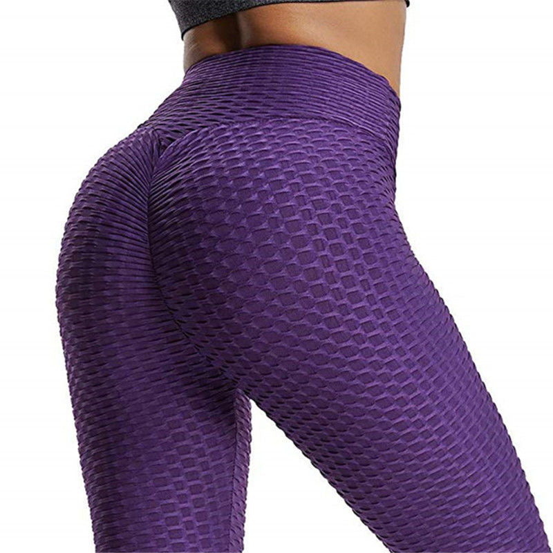 Women Breathable Yoga Pants Sports leggings Push Up Tights Gym Exercise High Waist Fitness Tracksuit Running Athletic Trousers