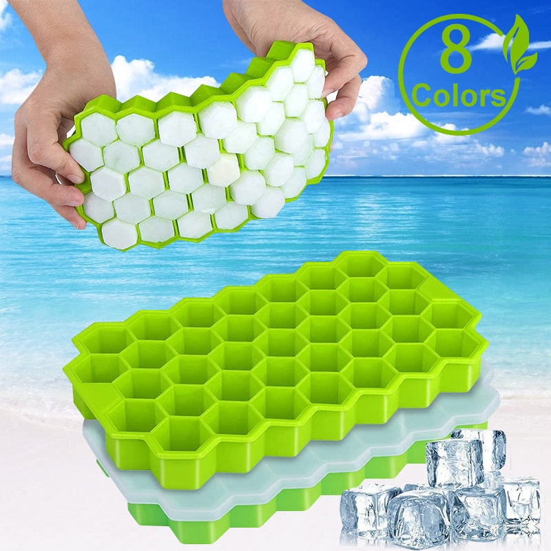 SILIKOLOVE Honeycomb Ice Cube Trays Rswank