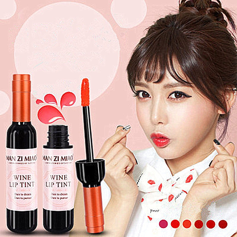 New Arrival Wine Red Korean Style Lip Tint Baby Pink Lip For Women Rswank