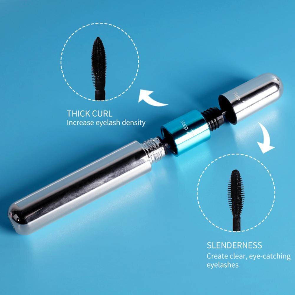 2 In 1 Double-end 4d Silk Fiber Mascara Waterproof