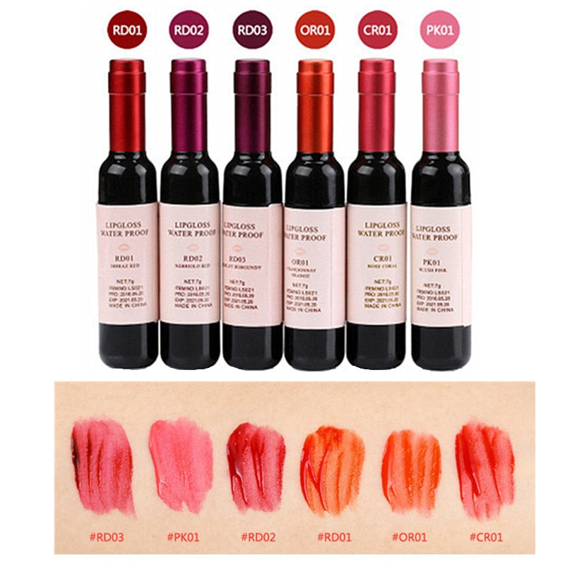 New Arrival Wine Red Korean Style Lip Tint Baby Pink Lip For Women Rswank
