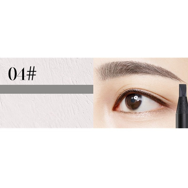 White Eyebrow Pencil Cosmetic pen Brush for eyeshadow Natural Long-Lasting Tattoo Tint waterproof Rswank