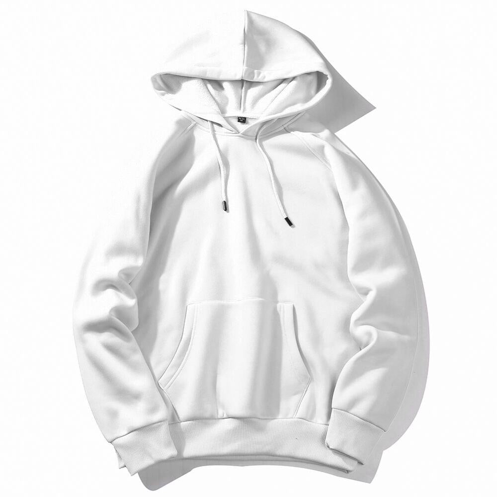 Warm Fleece Hoodies Men Sweatshirts