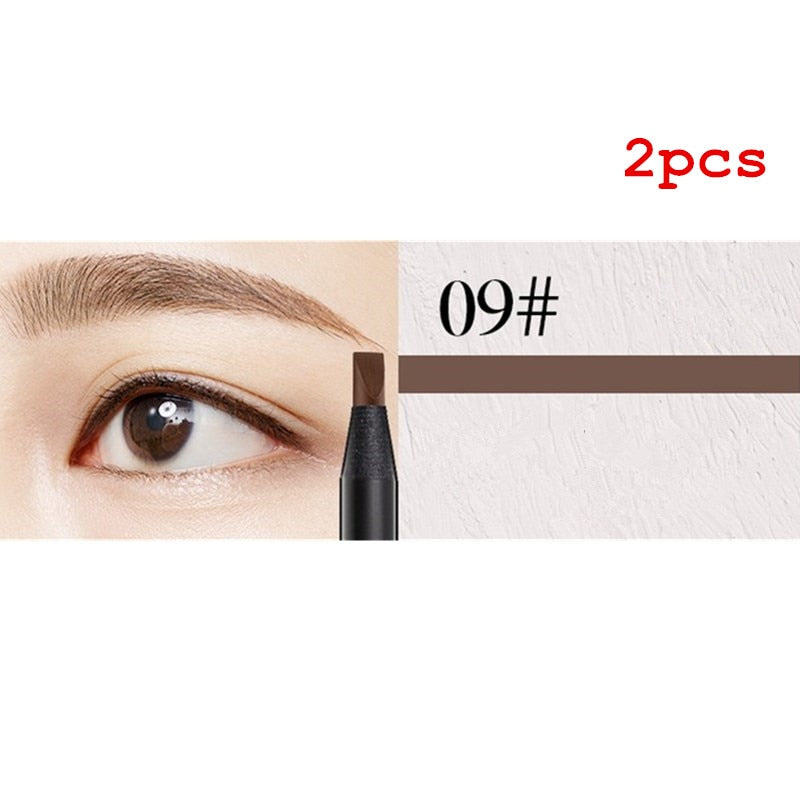 White Eyebrow Pencil Cosmetic pen Brush for eyeshadow Natural Long-Lasting Tattoo Tint waterproof Rswank