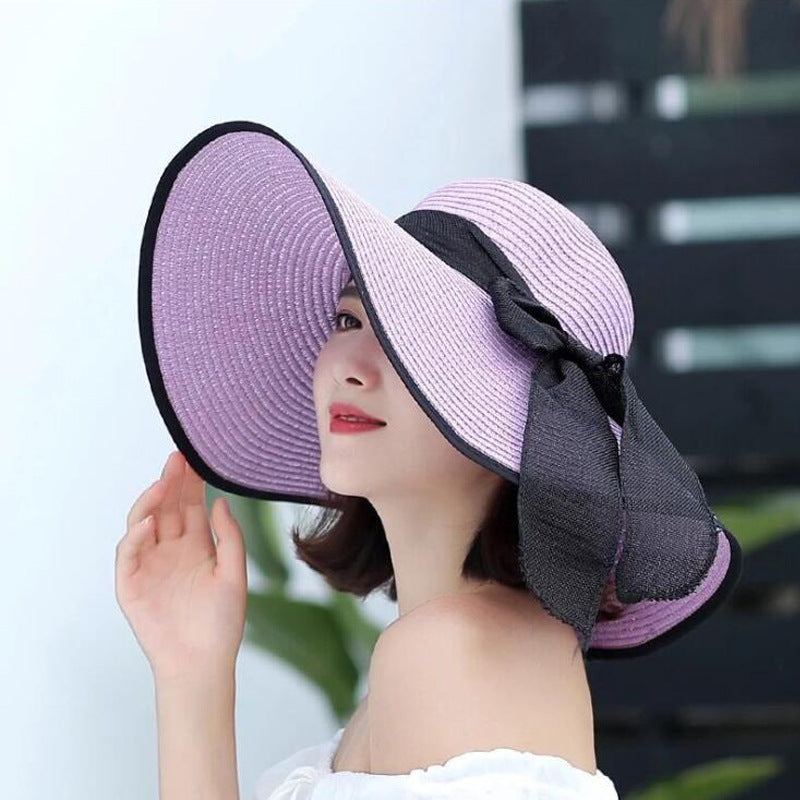 Manufacturers sell big brim hat shade straw Rswank