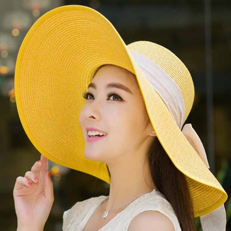 Manufacturers sell big brim hat shade straw Rswank