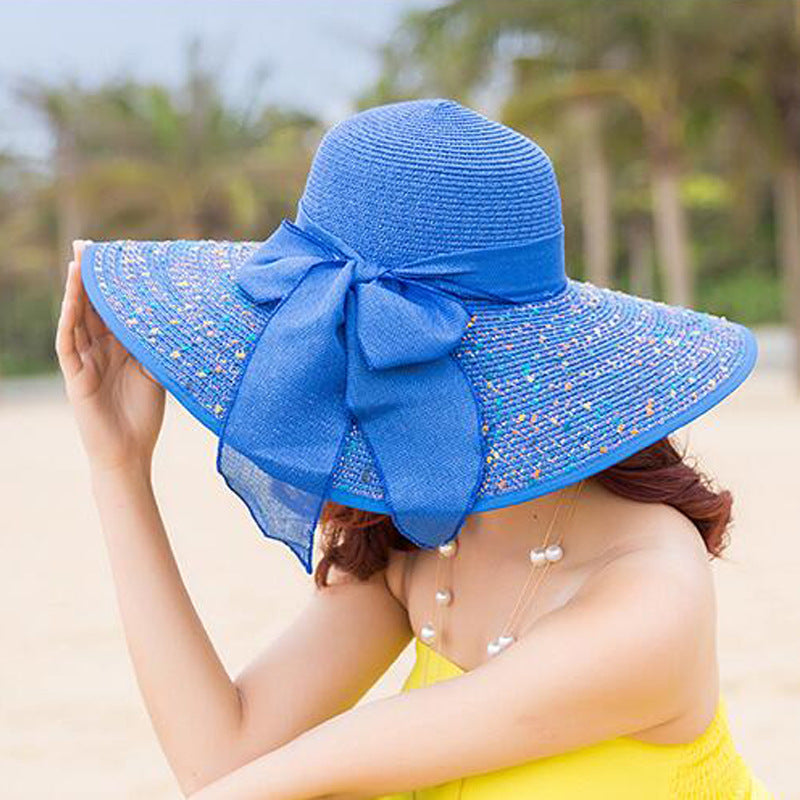 Manufacturers sell big brim hat shade straw Rswank