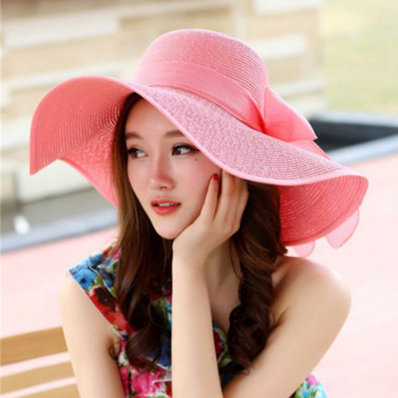 Manufacturers sell big brim hat shade straw Rswank