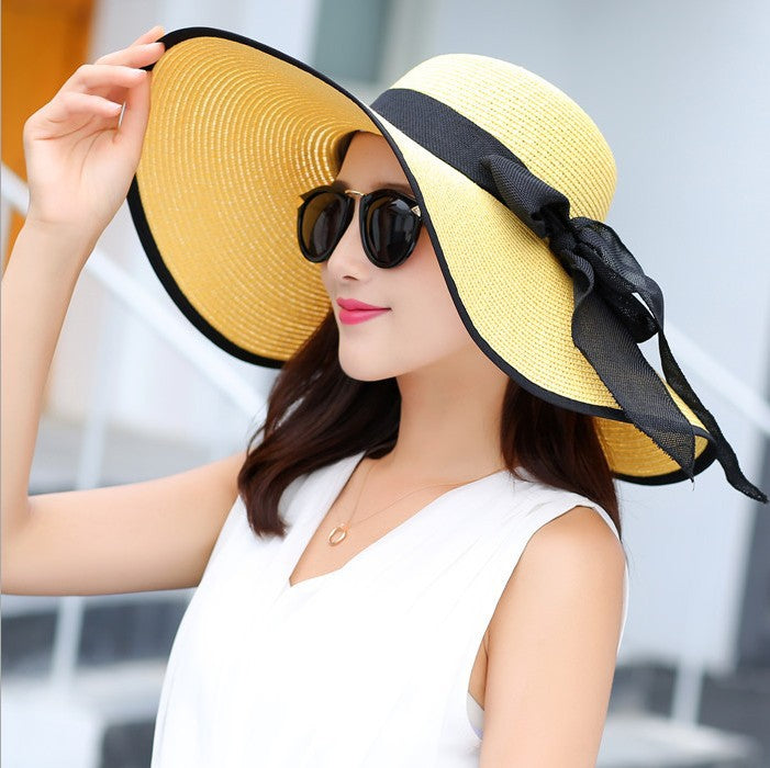 Manufacturers sell big brim hat shade straw Rswank