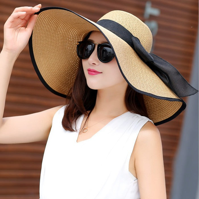 Manufacturers sell big brim hat shade straw Rswank