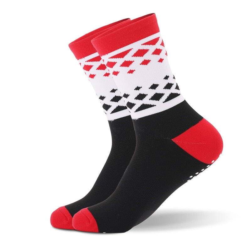 Non-Slip Sports Socks Cycling Outdoor Bicycle Socks Breathable Wear-Resistant Free Shipping Rswank