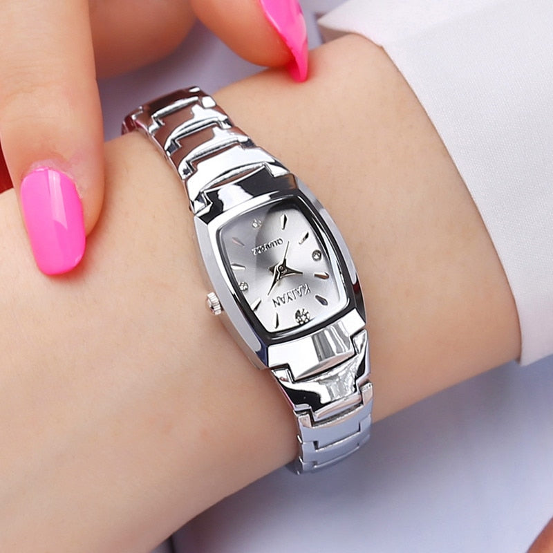Luxury Crystal Women Bracelet Watches Top Brand Fashion Diamond Ladies Quartz Watch Rswank