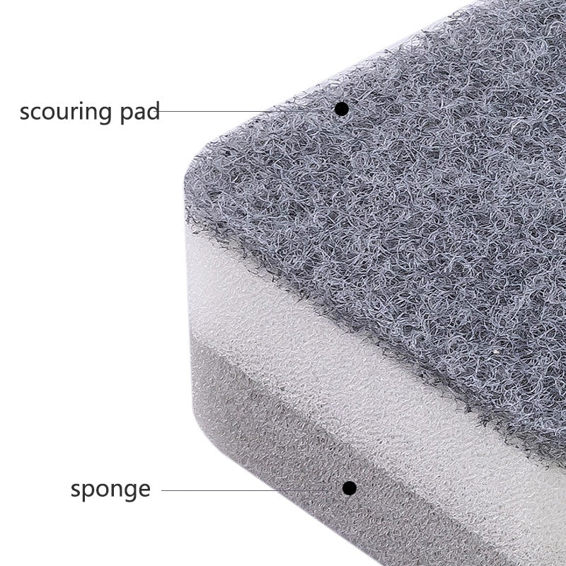 Dishwashing Spong Mop Kitchen Cartoon Decontamination Sponge Brush Rswank