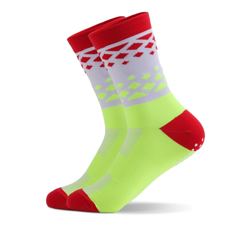 Non-Slip Sports Socks Cycling Outdoor Bicycle Socks Breathable Wear-Resistant Free Shipping Rswank