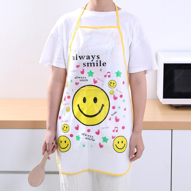 Panda Kids Apron Waterproof 44.5*67.5cm BBQ Bib Apron For Women's Kitchen Apron Cooking Baking Rswank