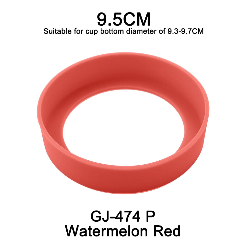 1Pc 20G 9.5CM Soft Silicone Cup Bottom Protective Cover Rswank