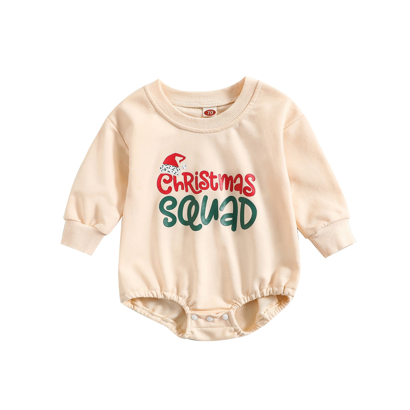 Fashion Baby Boys Girls Christmas Sweatshirts Rompers 2 Colors Santa Claus Letter Print Long Sleeve Pullover Jumsuits 0-24M Rswank