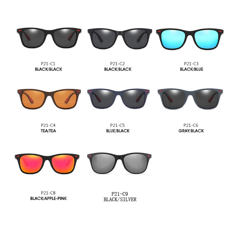Fashion Polarized Sunglasses Men Women Luxury Brand Rswank