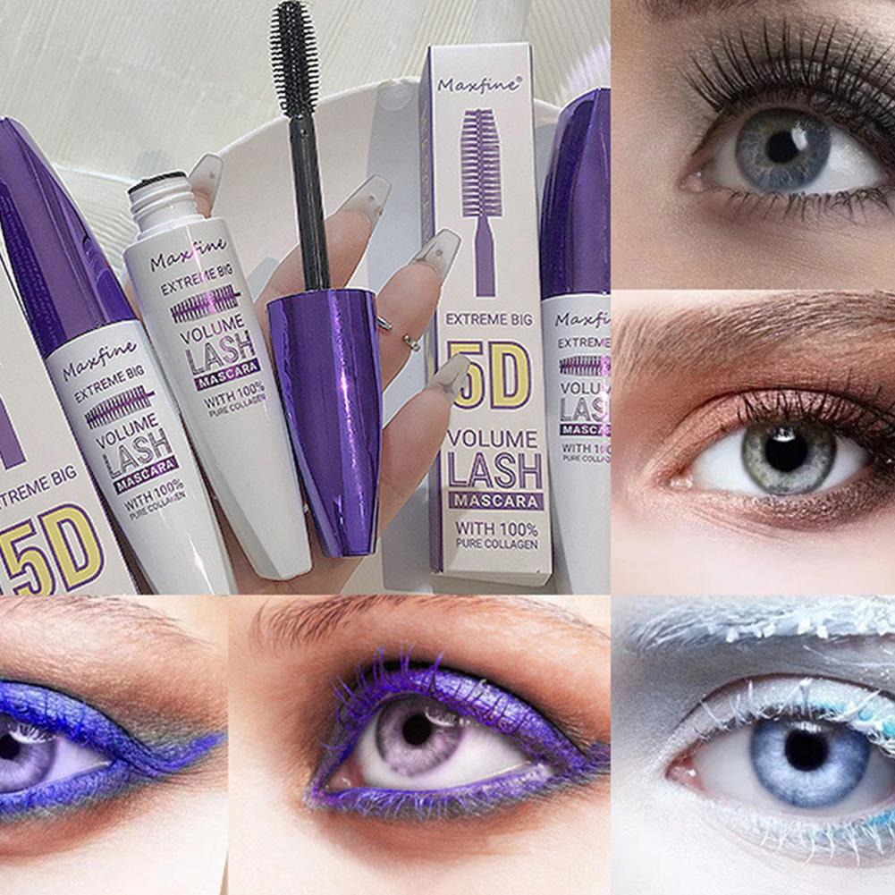 5D Silk Fiber Mascara Lash Color Mascara Waterproof