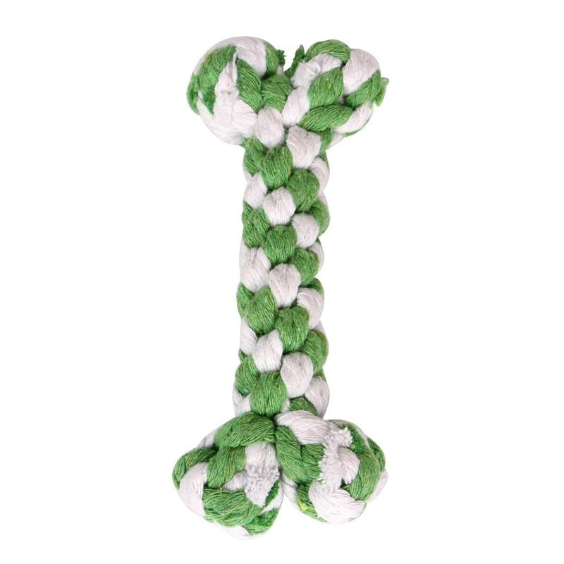 Indestructible Dog Chew Toys Durable Puppy Bite Toy Knitting Rope Teething Dog Toys for Small Large Dogs Aggressive Chewers Rswank