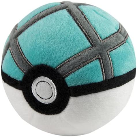 WCT Pokemon 5" Plush Pokeball Net Ball with Weighted Bottom