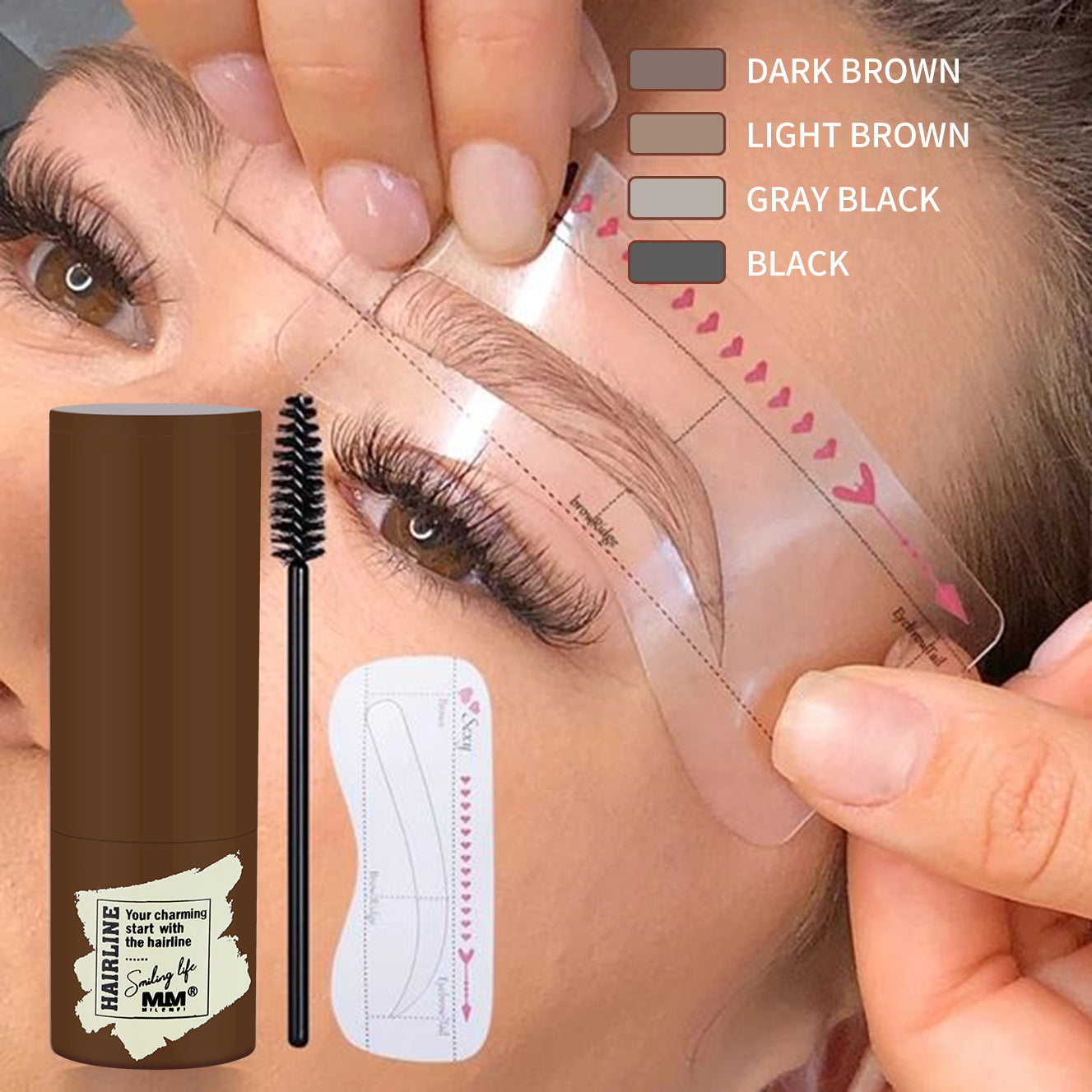 One Step Eyebrow Stamp Shaping Kit Rswank