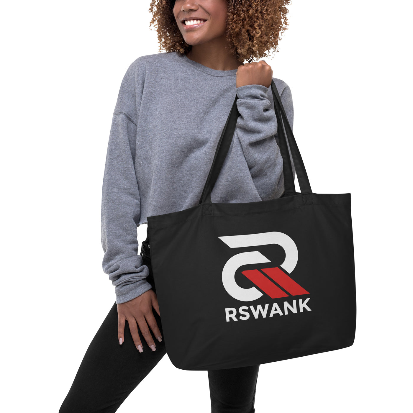 Large organic tote bag Rswank