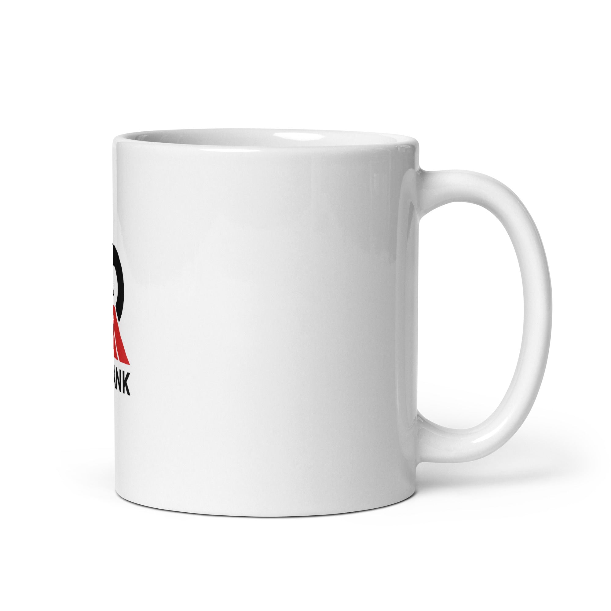 White glossy mug Rswank