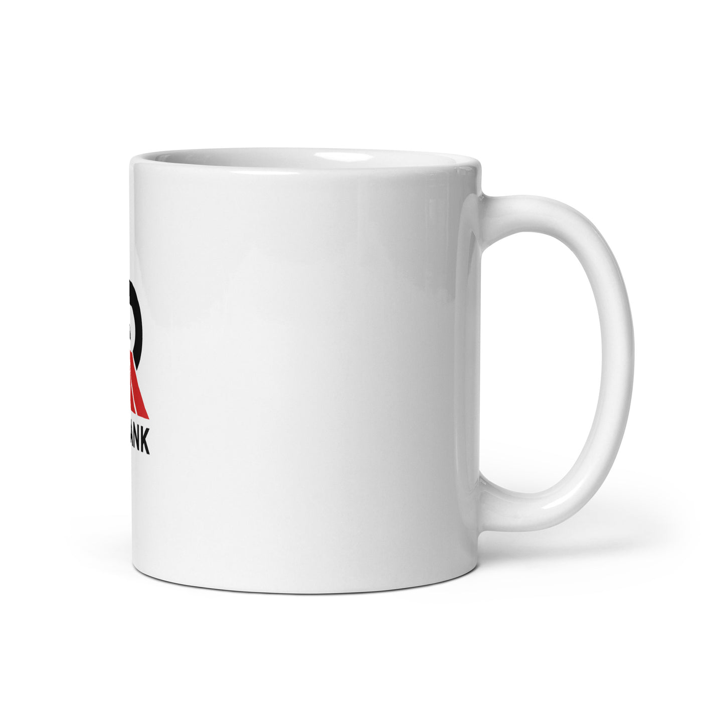 White glossy mug Rswank