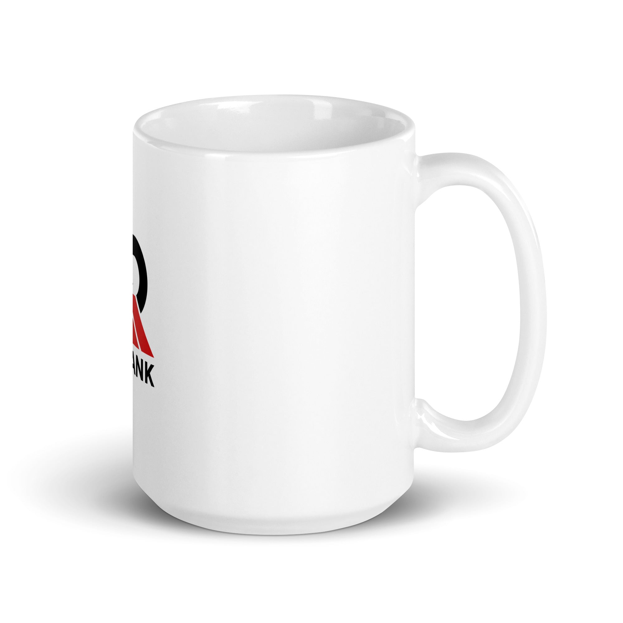 White glossy mug Rswank